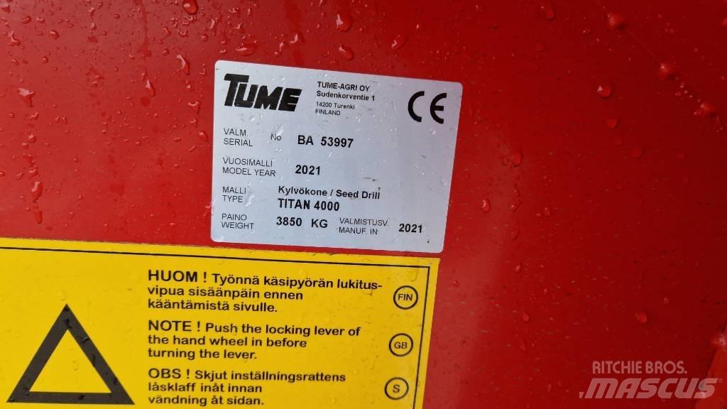 Tume Titan 4000 Комбинированные сеялки