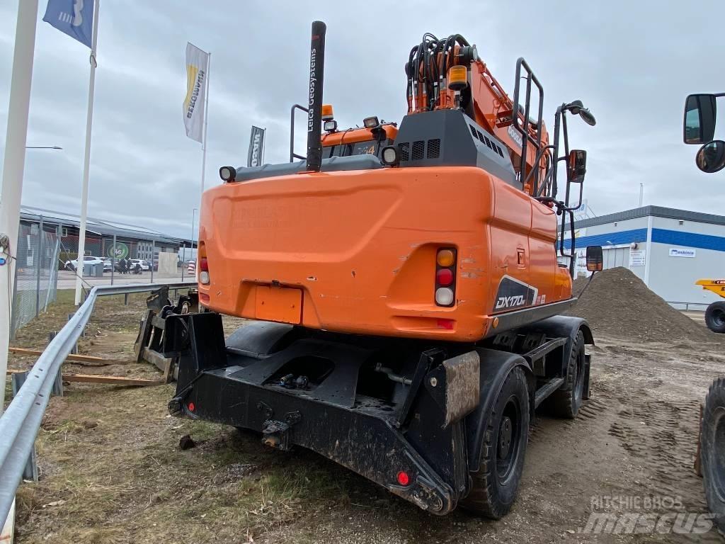 Doosan DX170W-5 Колёсные экскаваторы