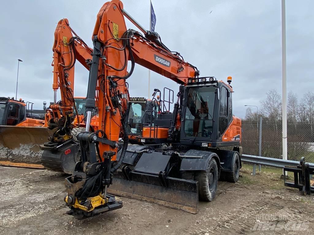 Doosan DX170W-5 Колёсные экскаваторы
