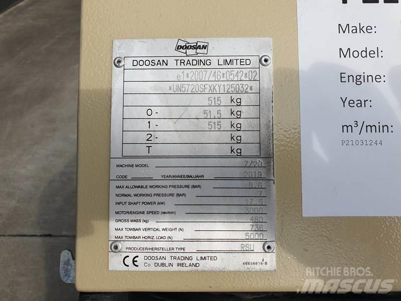 Doosan 7 / 20 Воздушные компрессоры