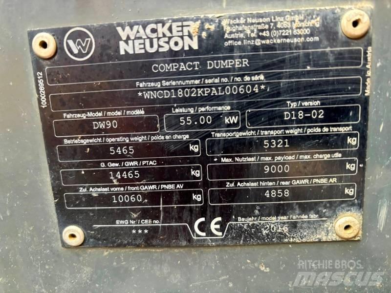 Wacker Neuson DW 90 Мини-самосвалы