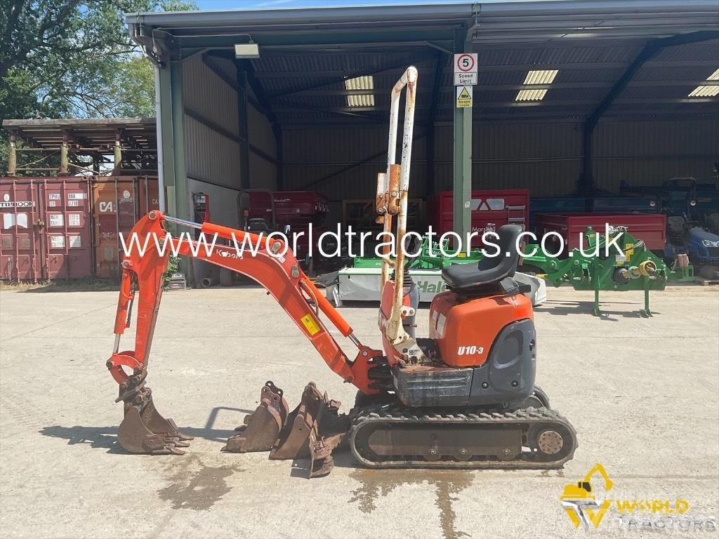 Kubota U 10-3 Мини-экскаваторы