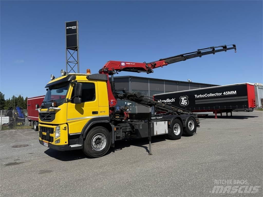 Volvo FM 370 6X2 Автомобильные краны