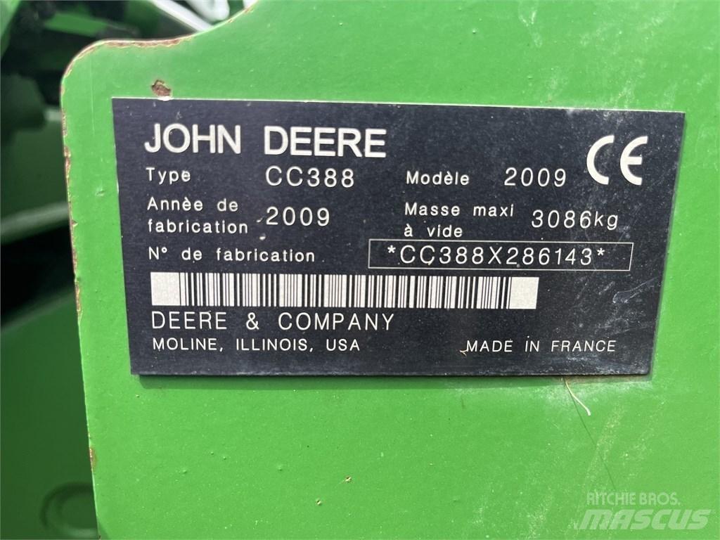 John Deere CC388, Косилки плющилки