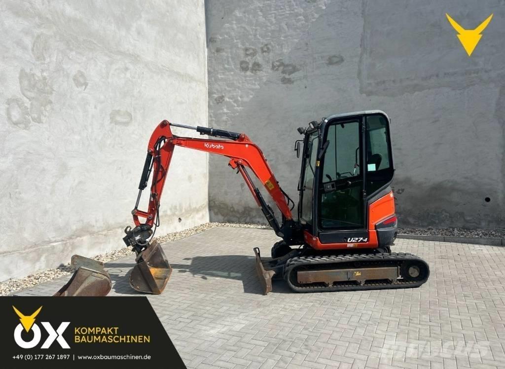 Kubota U 27-4 Мини-экскаваторы