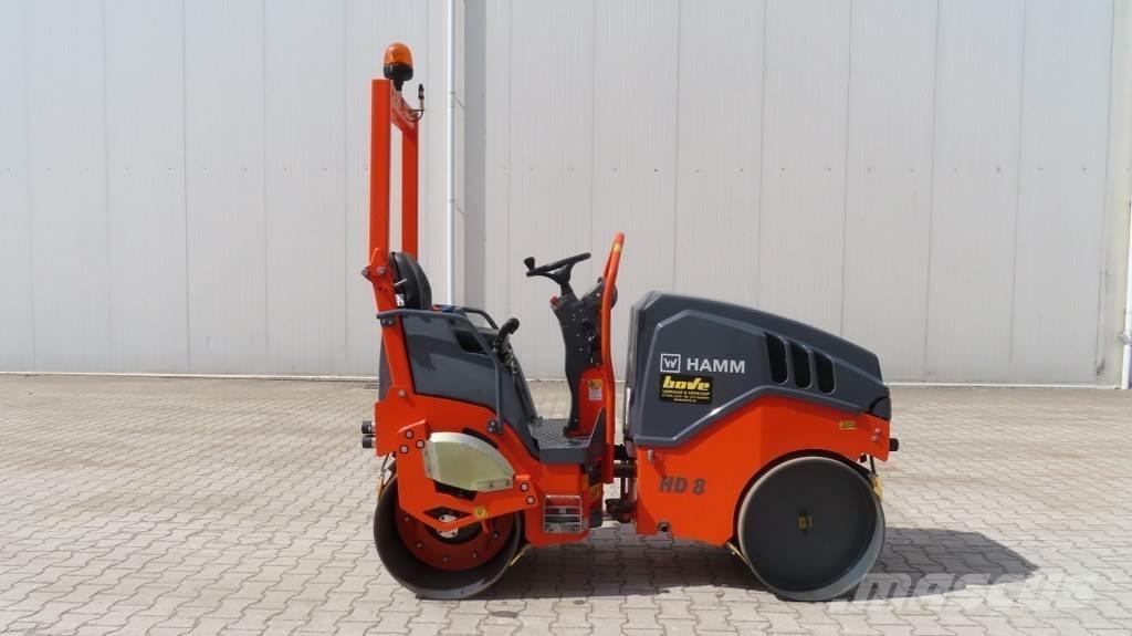 Hamm HD8 VV Катки тротуарные