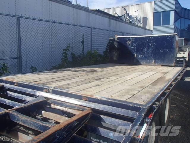 P.J. TRAILERS FD212 Прицепы-платформы/боковая разгрузка