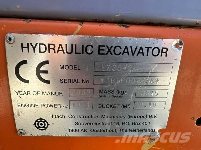 Hitachi EX 35-2 Мини-экскаваторы