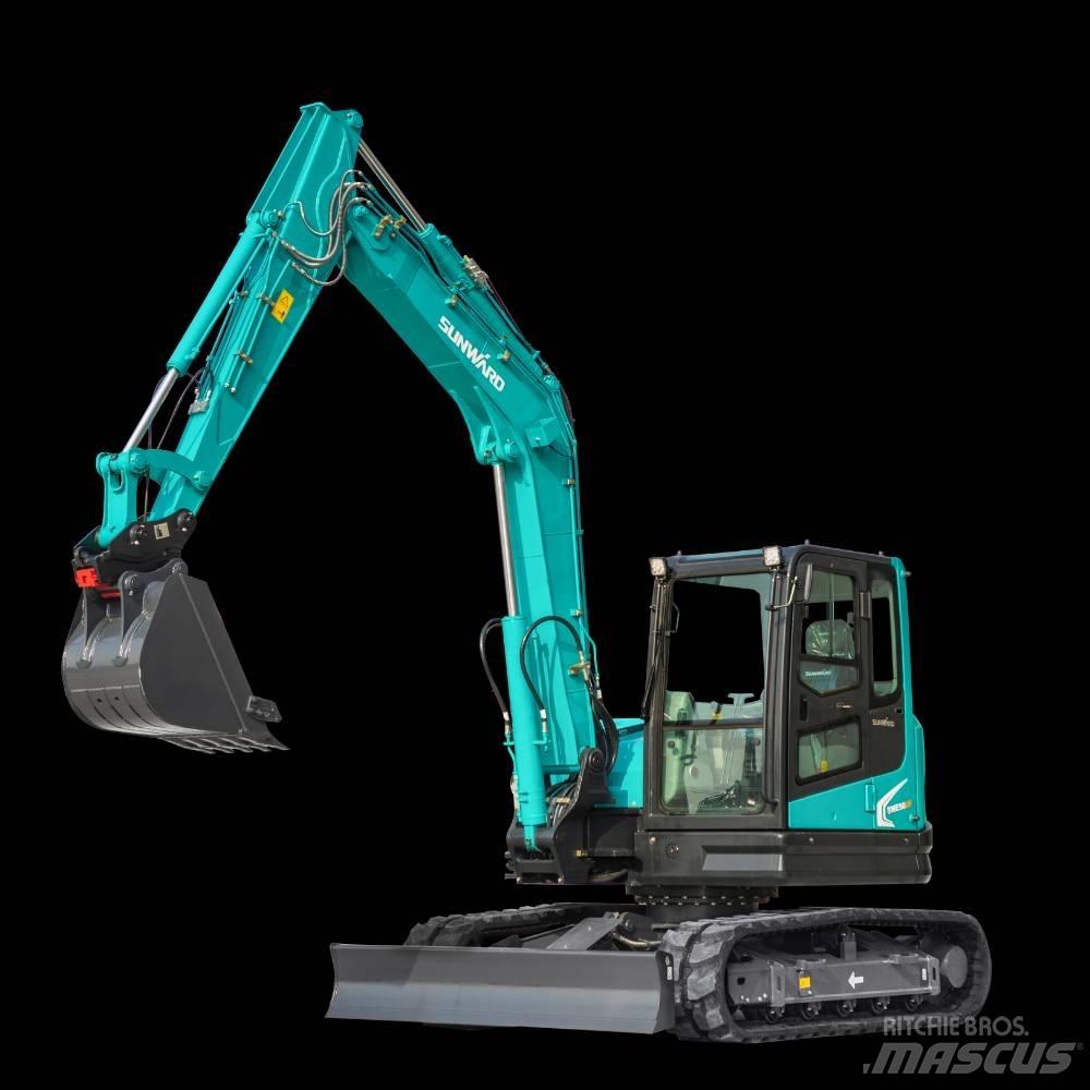 Sunward SWE90UF Малые экскаваторы 7т-12т