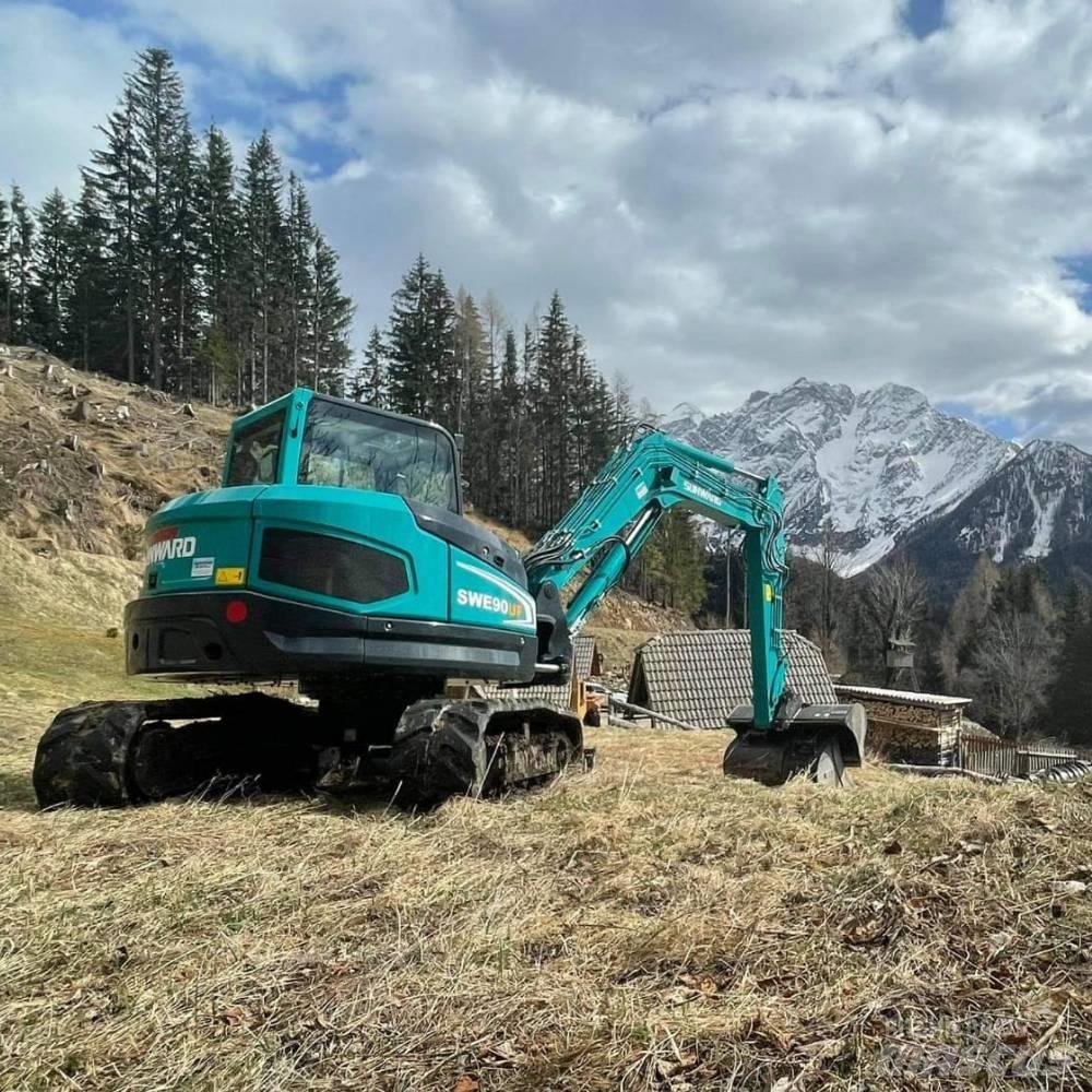 Sunward SWE90UF Малые экскаваторы 7т-12т