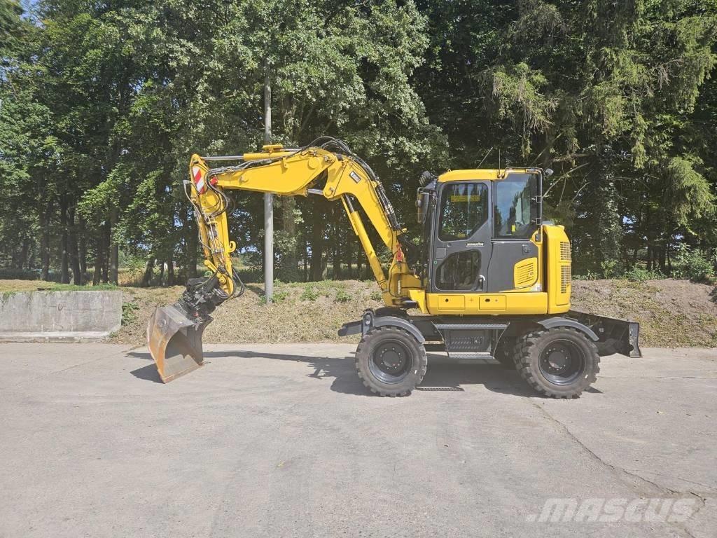 Komatsu PW 98 MR-11 Колёсные экскаваторы