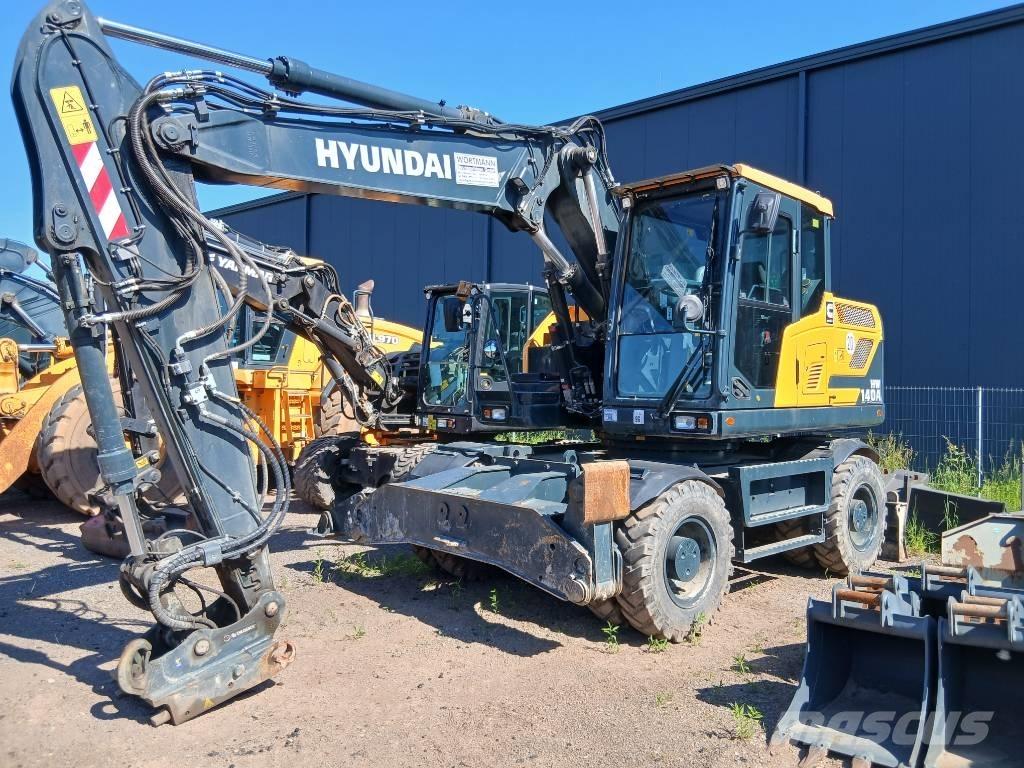 Hyundai HW 145 Колёсные экскаваторы