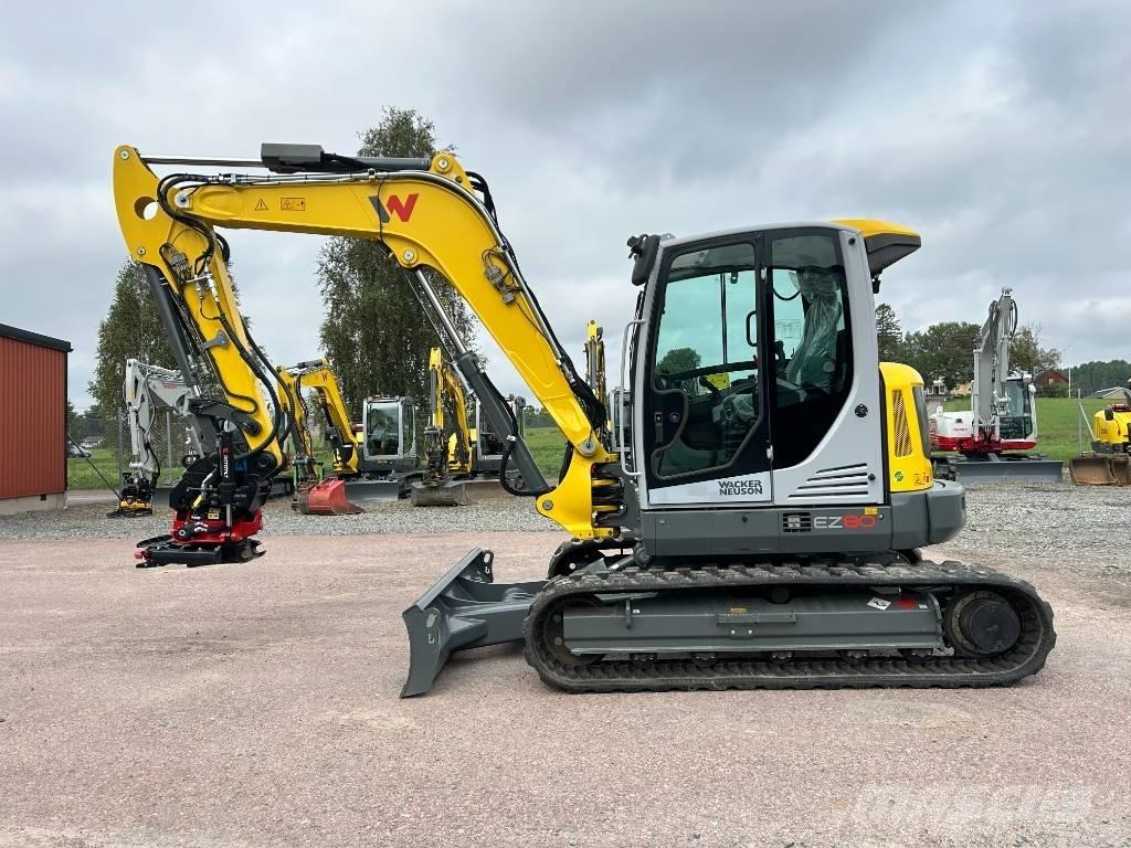 Wacker Neuson EZ80 Малые экскаваторы 7т-12т