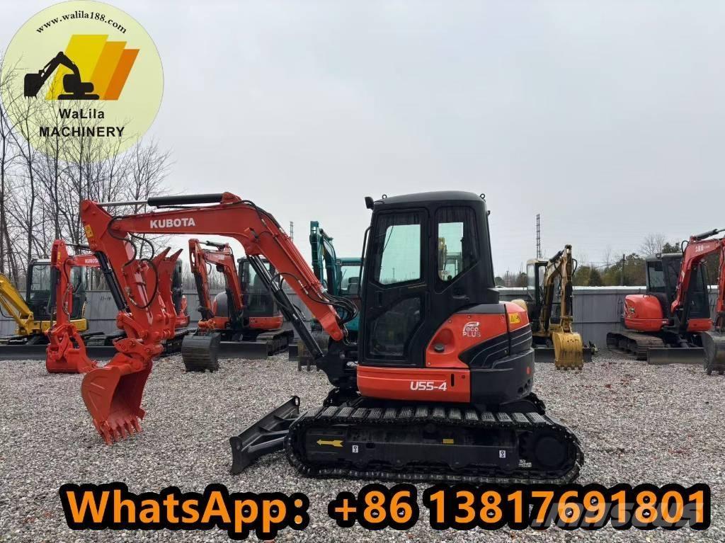 Kubota U 55-4 Мини-экскаваторы