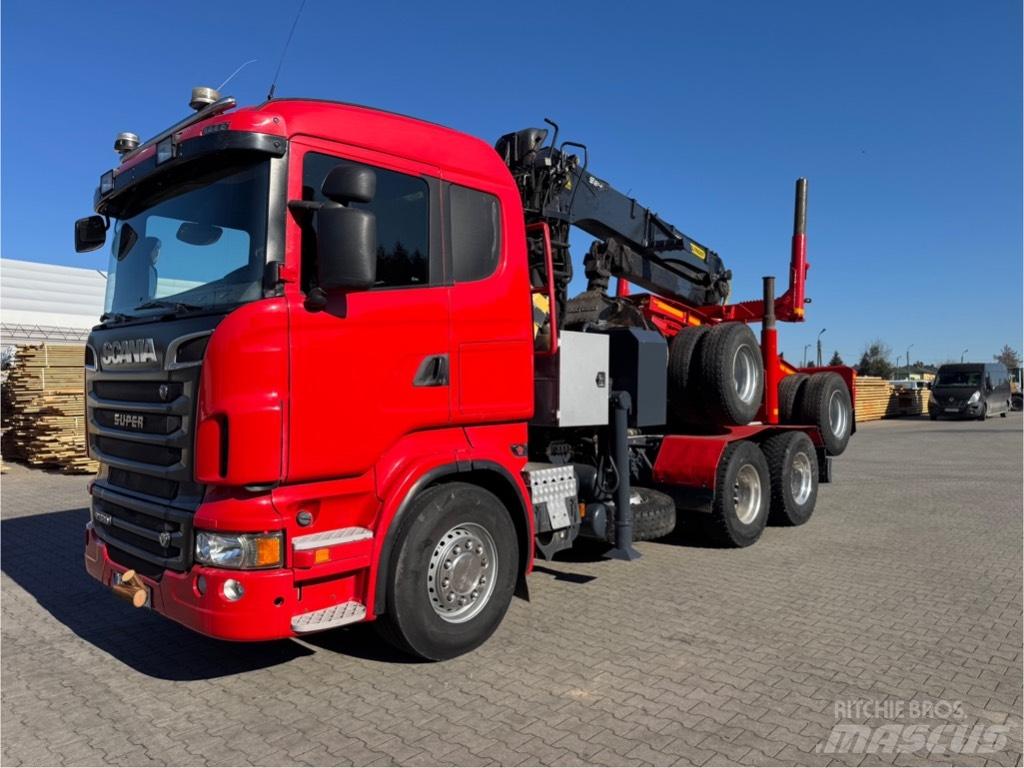 Scania R 560 Лесовозы / Сортиментовозы