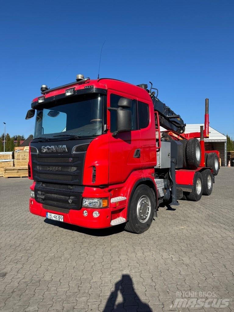 Scania R 560 Лесовозы / Сортиментовозы