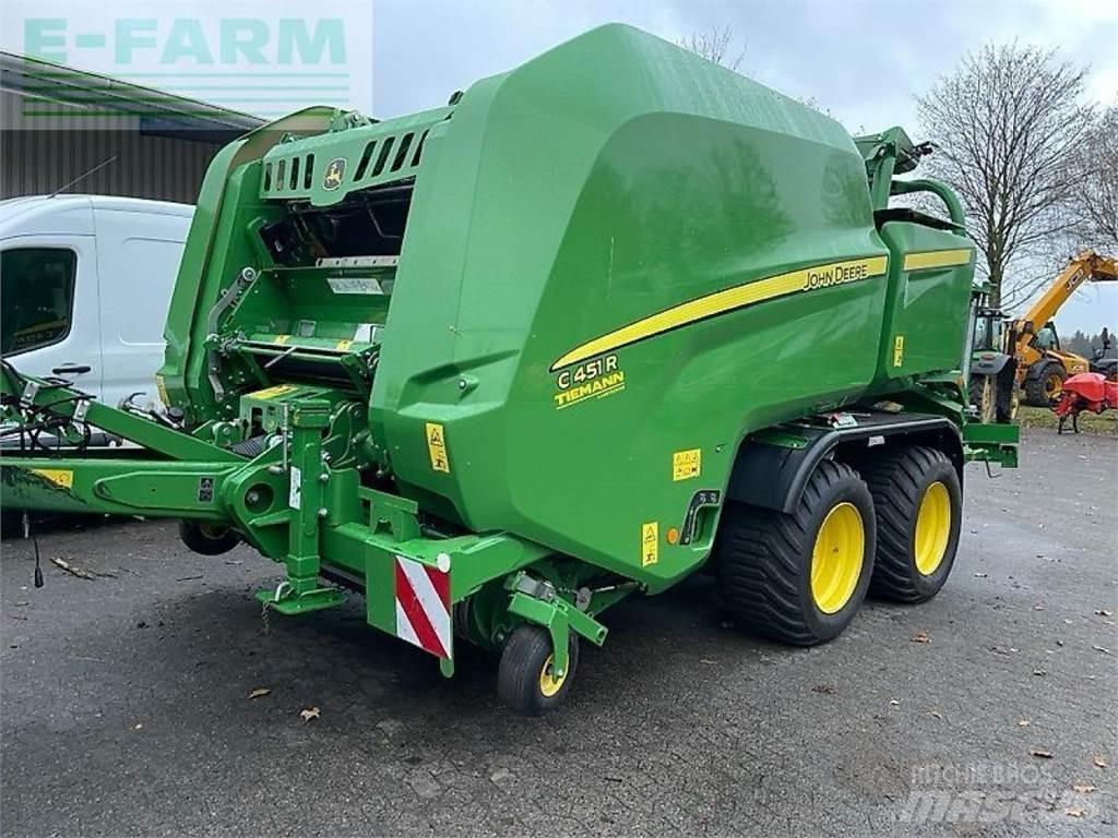 John Deere c451r Тюковые пресс-подборщики