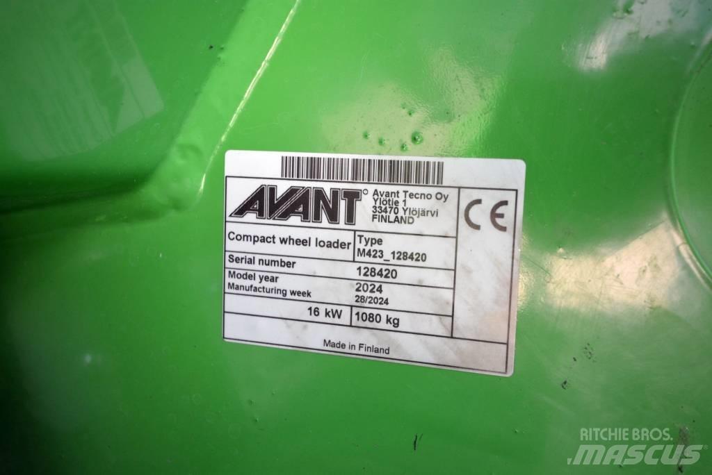 Avant 423 Малые погрузчики