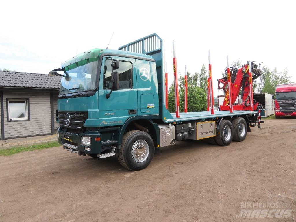 Mercedes-Benz 6X4 Лесовозы / Сортиментовозы