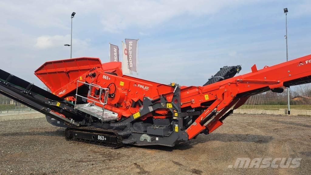 Terex Finlay 863 Мобильные грохоты
