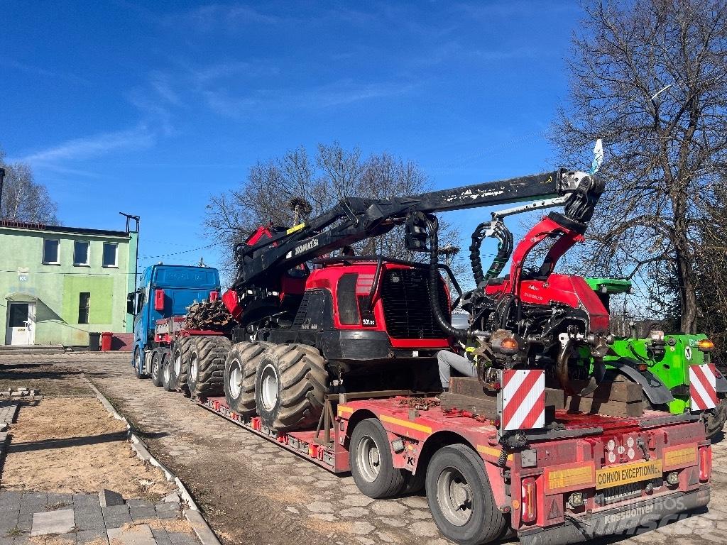 Komatsu 901 XC Харвестеры