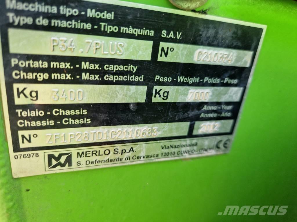 Merlo P 34.7 Plus Телескопические погрузчики