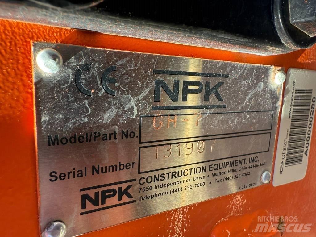 NPK GH 7 Гидромолоты