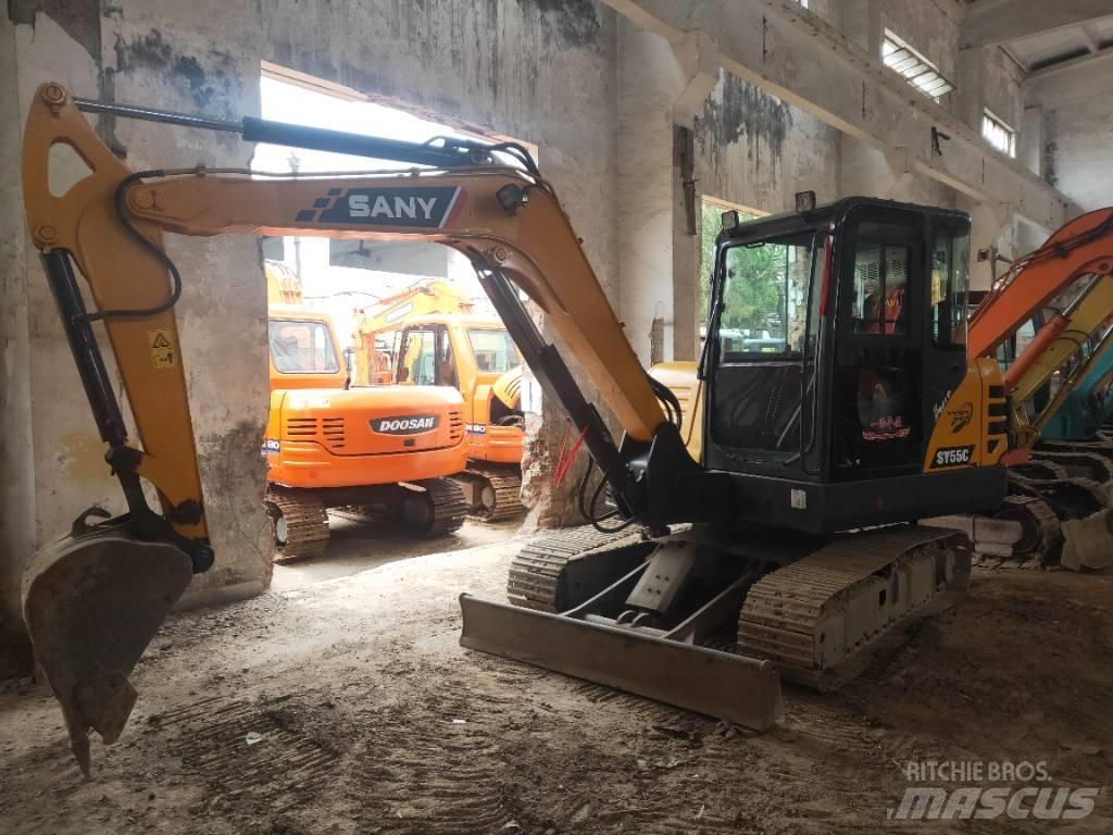 Sany SY 55 C Гусеничные экскаваторы