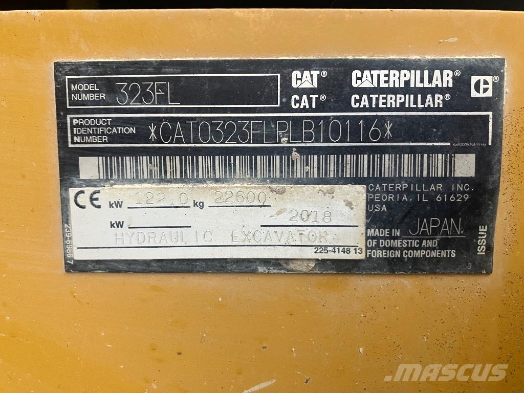 CAT 323 F L Гусеничные экскаваторы