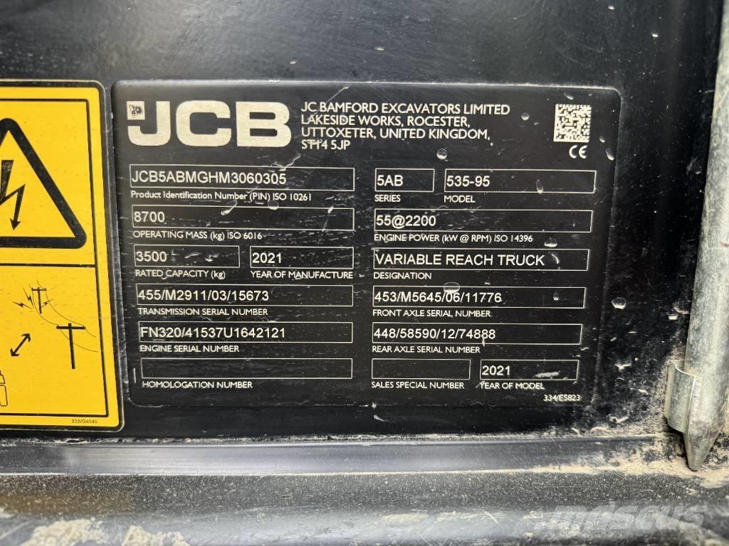 JCB 535-95 Телескопические погрузчики