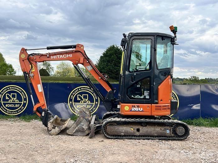 Hitachi ZX26U Специальные экскаваторы