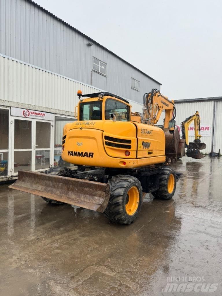 Yanmar B95W (40496) Колёсные экскаваторы