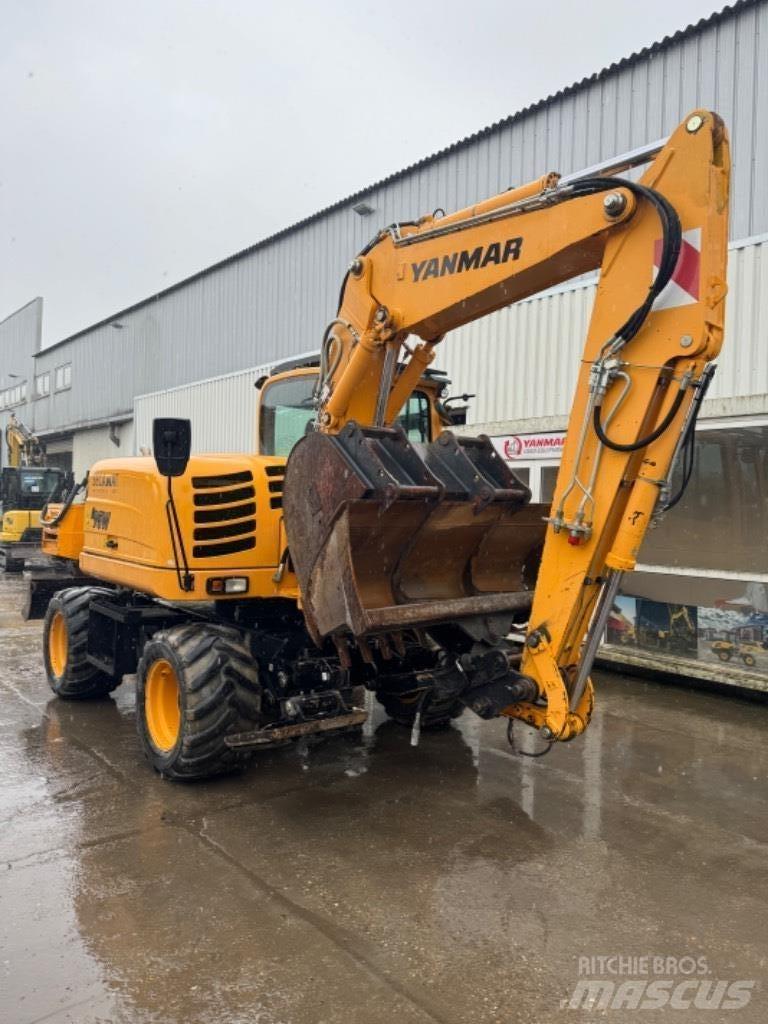 Yanmar B95W (40496) Колёсные экскаваторы