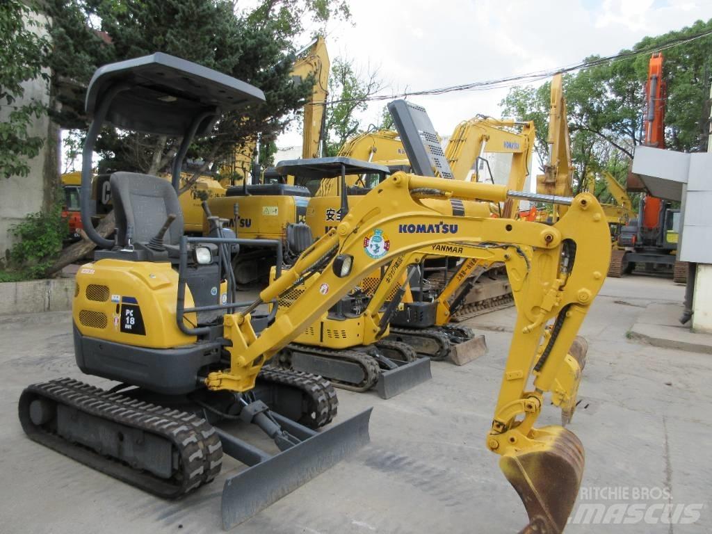 Komatsu PC 18 Мини-экскаваторы