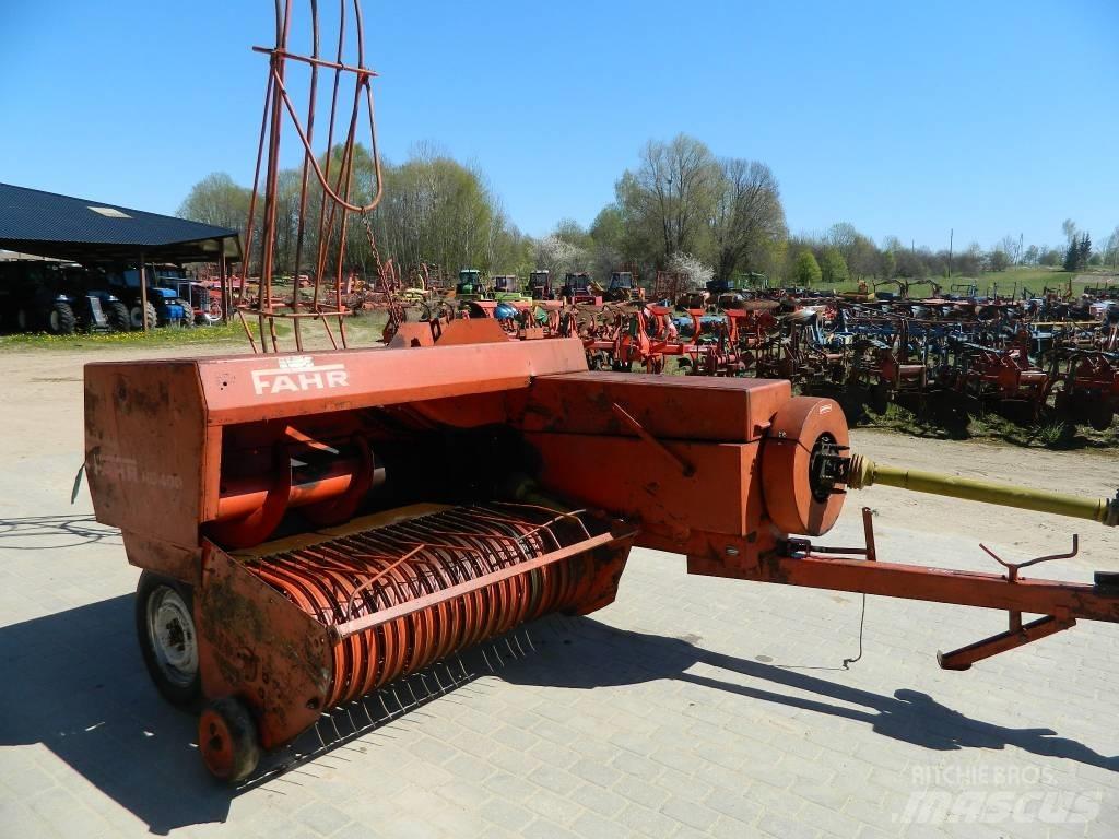 Fahr HD 400 Тюковые пресс-подборщики