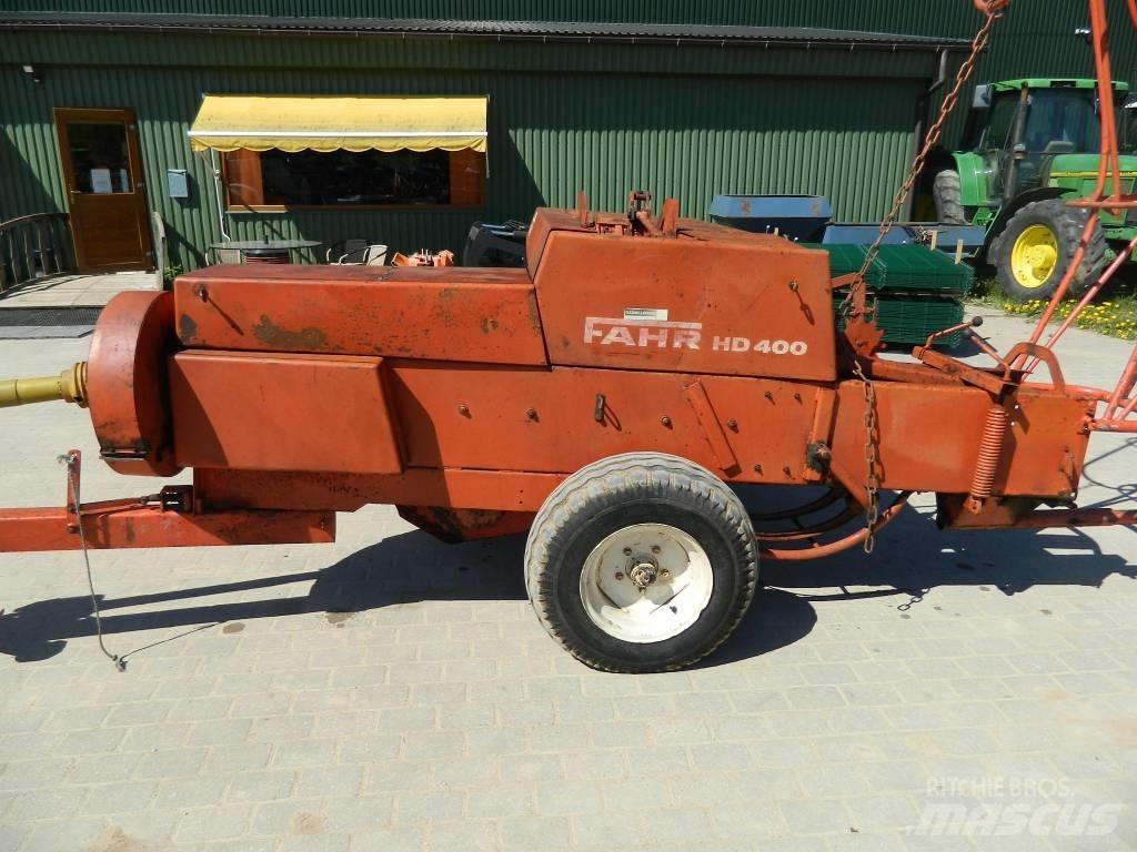 Fahr HD 400 Тюковые пресс-подборщики
