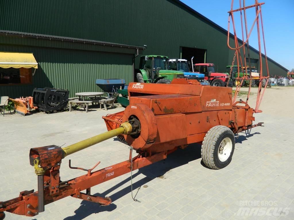 Fahr HD 400 Тюковые пресс-подборщики
