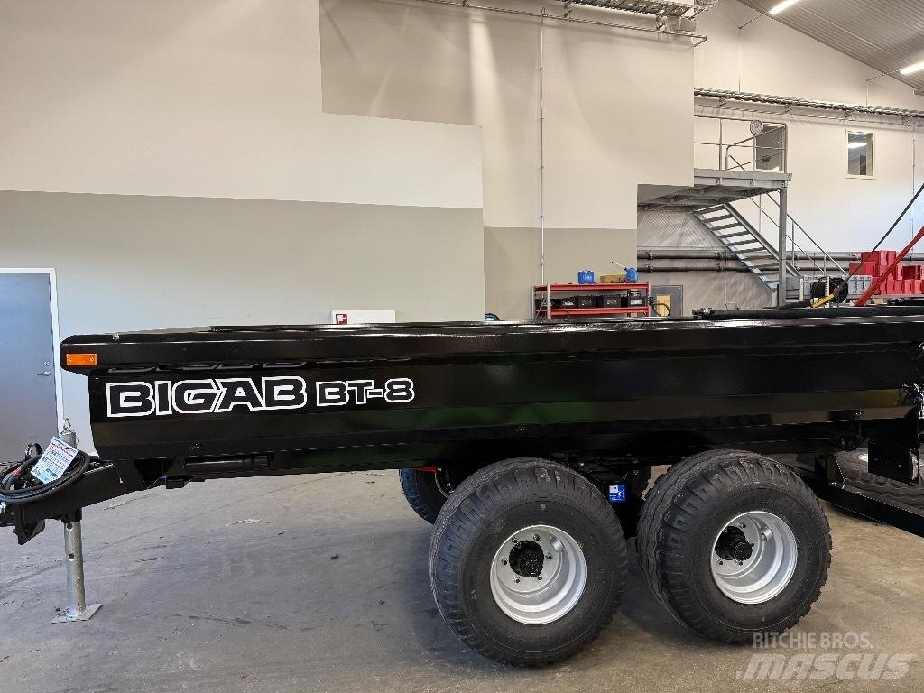 Bigab BT 8 HARDOX Самосвальные прицепы