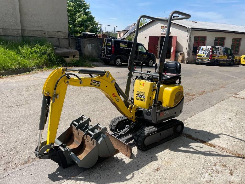 Wacker Neuson 803 Мини-экскаваторы