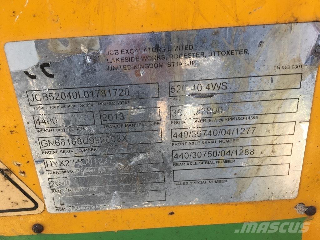 JCB 520-40 Телескопические погрузчики