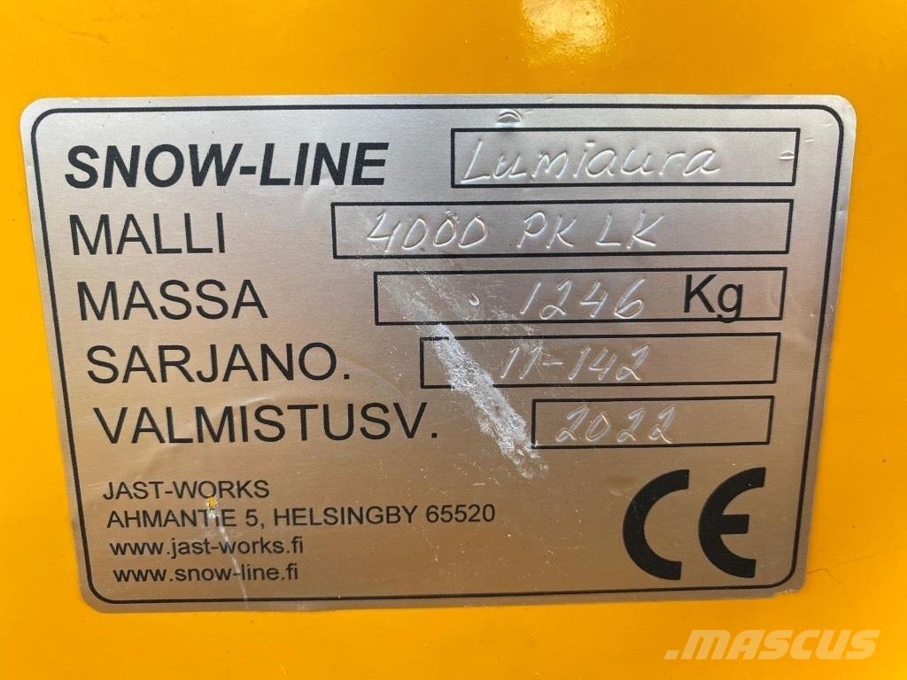 Snowline 4000 PK LK Снежные отвалы и плуги