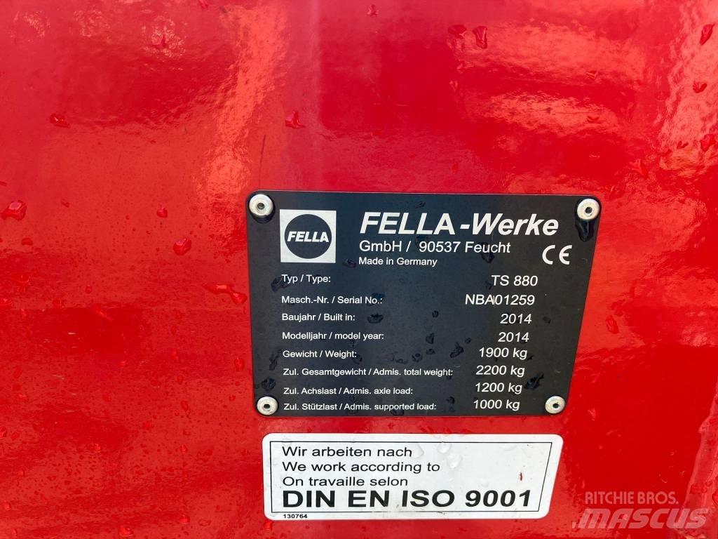 Fella ts 880 Рядковые косилки