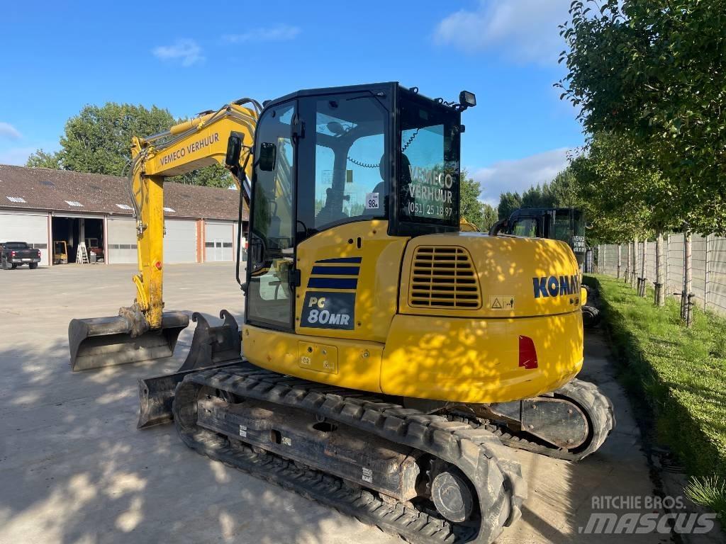 Komatsu PC 80 MR-5 Малые экскаваторы 7т-12т