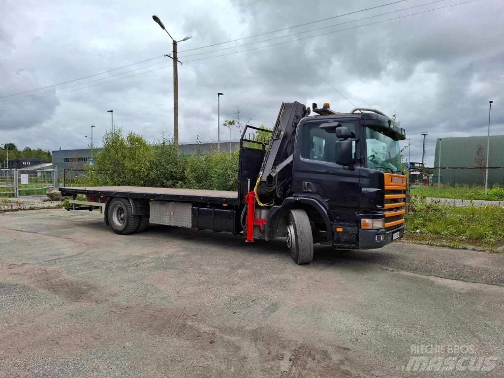 Scania P 124 Автомобильные краны