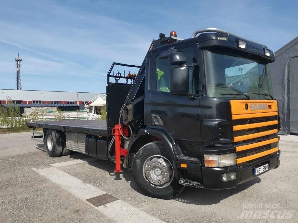 Scania P 124 Автомобильные краны