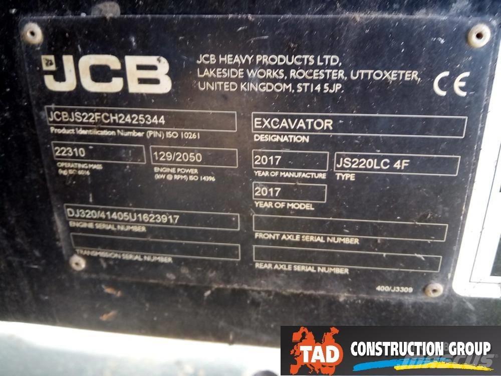 JCB JS 220 LC Гусеничные экскаваторы