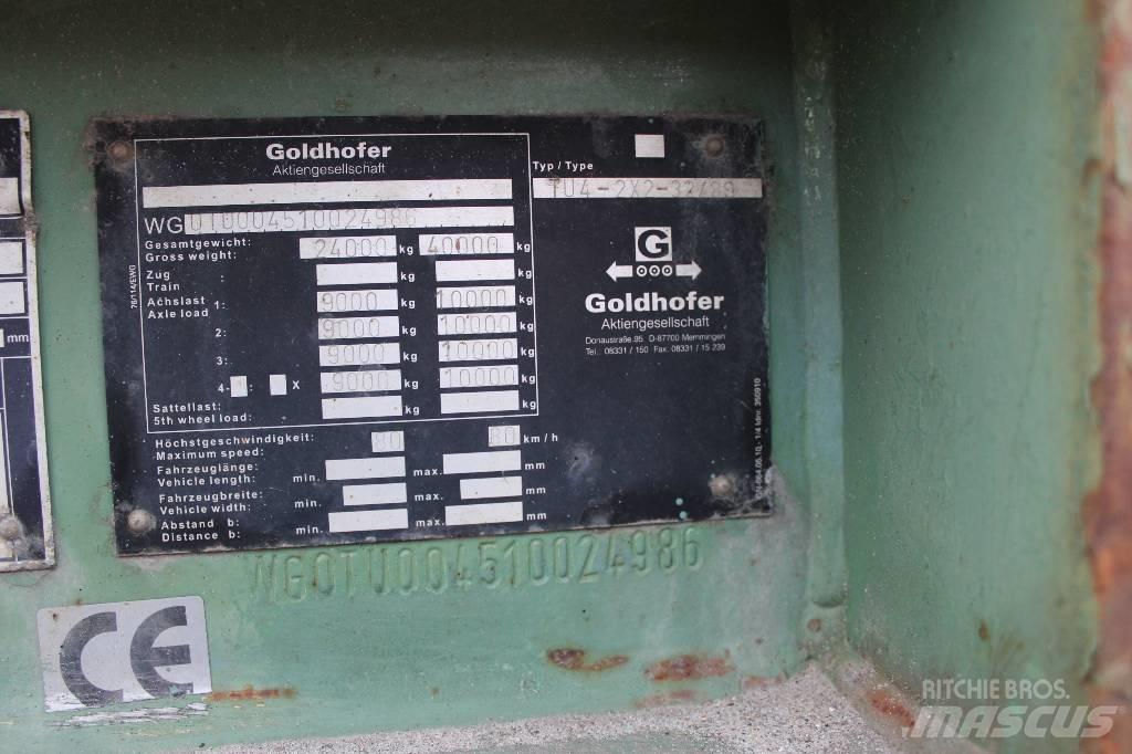 Goldhofer TU4 Низкорамные прицепы