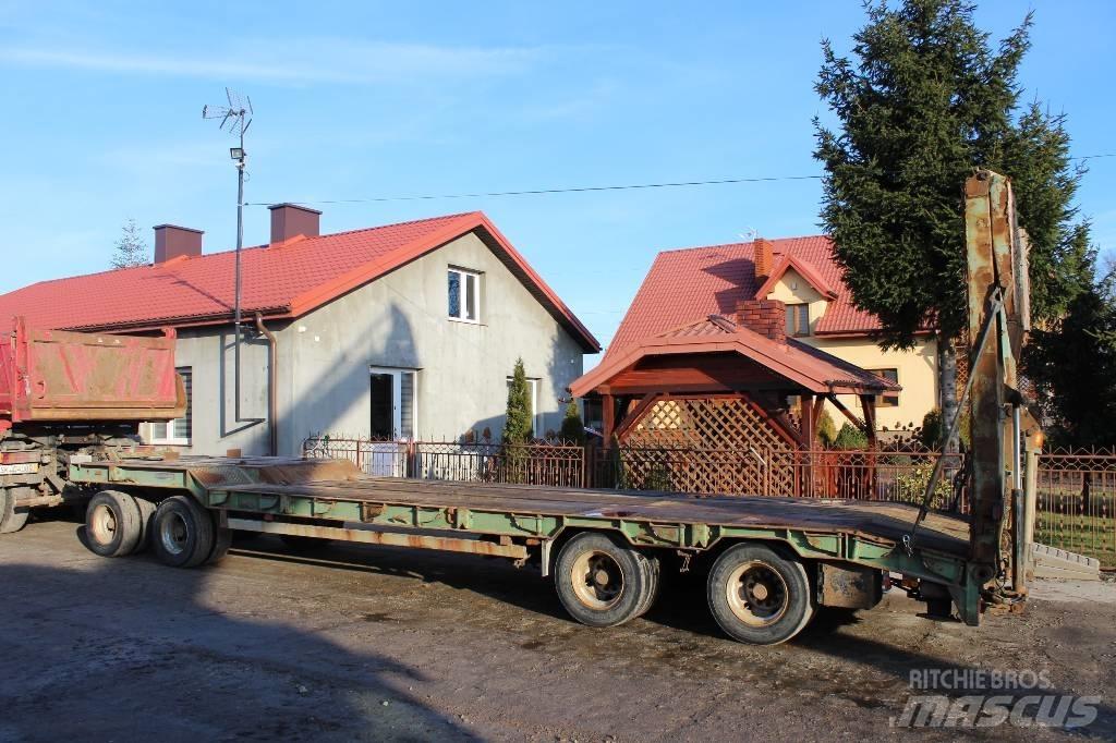 Goldhofer TU4 Низкорамные прицепы