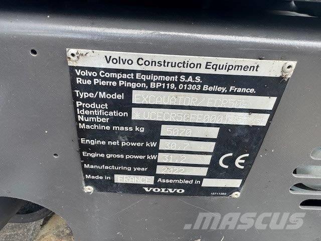 Volvo ECR50F Мини-экскаваторы