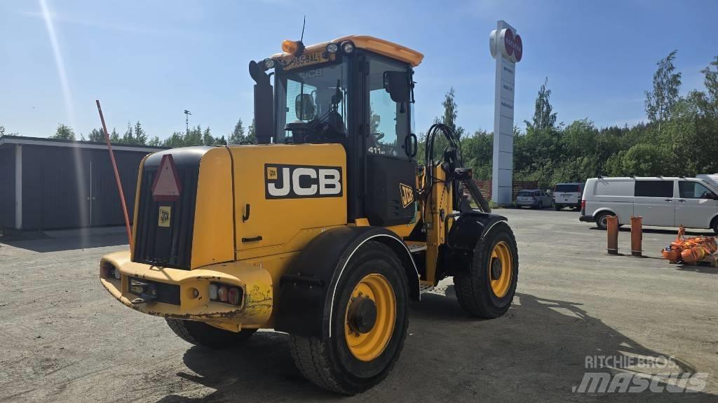 JCB 411 Фронтальные погрузчики